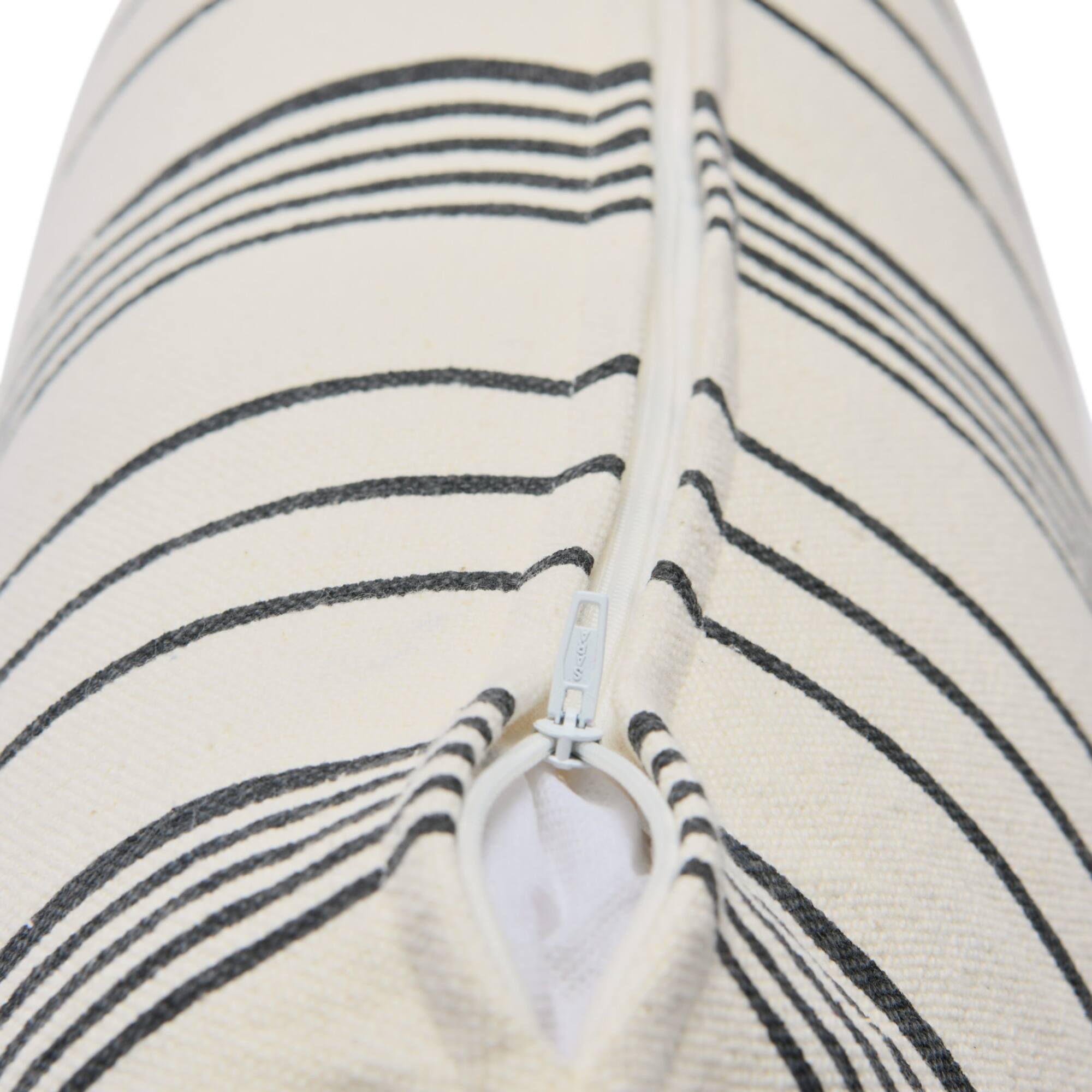 Hello Honey® 20'' Multistripe Cotton Lumbar Pillow Cover